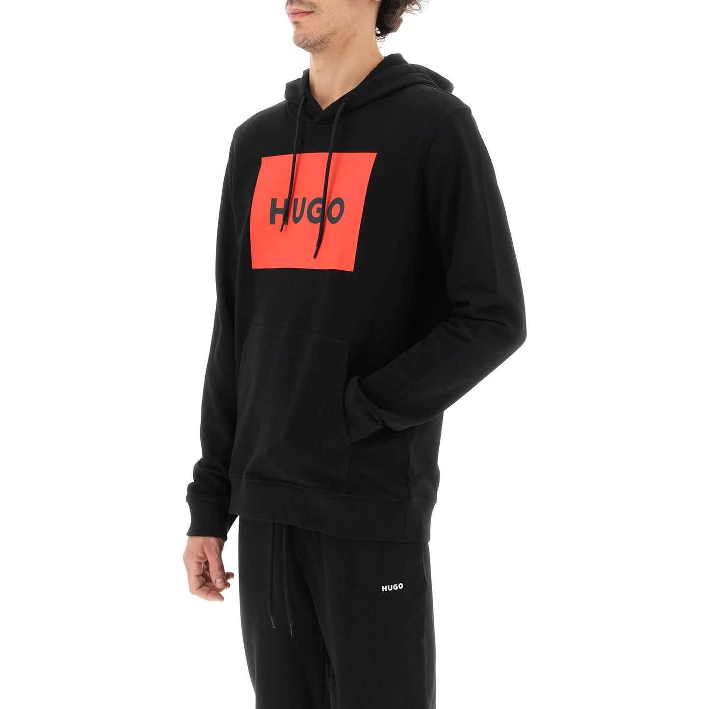 Hugo logo graphic hoodie Topwear Hugo