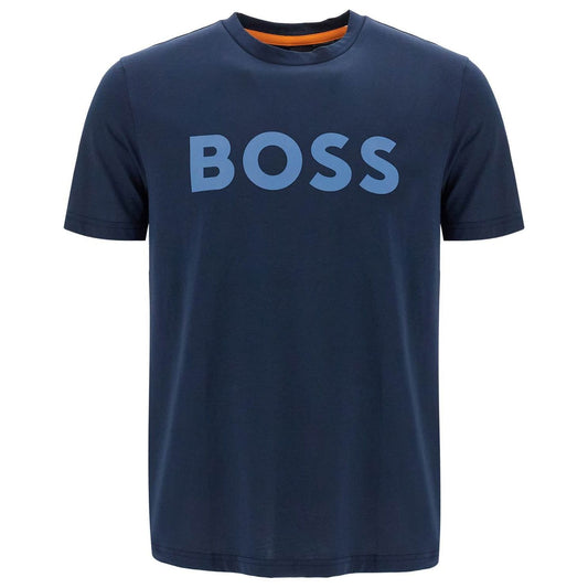 Boss logo print t-shirt Topwear Boss