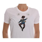 Dolce & Gabbana White Cotton Fairy Tale T-Shirt