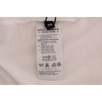 Dolce & Gabbana White Cotton Fairy Tale T-Shirt