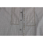 Dolce & Gabbana Gray Check GOLD Cotton Slim Fit Shirt