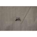 GF Ferre Gray Striped Cotton Casual Shirt