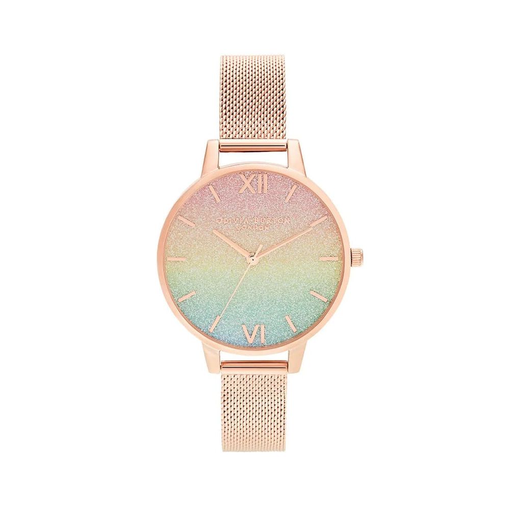 Olivia Burton Multicolor Stainless Steel Dress Watch