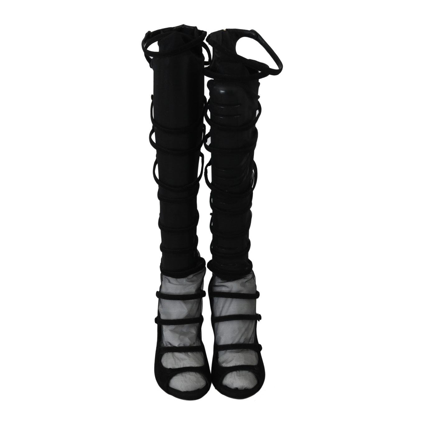 Dolce & Gabbana Elegance Redefined: Chic Knee-High Stiletto Boots Dolce & Gabbana