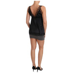 Dolce & Gabbana Lingerie Cami Black Lace Silk Stretch
