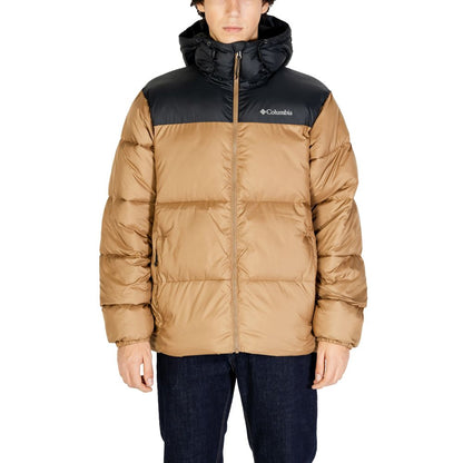 Columbia Beige Nylon Shell Jacket