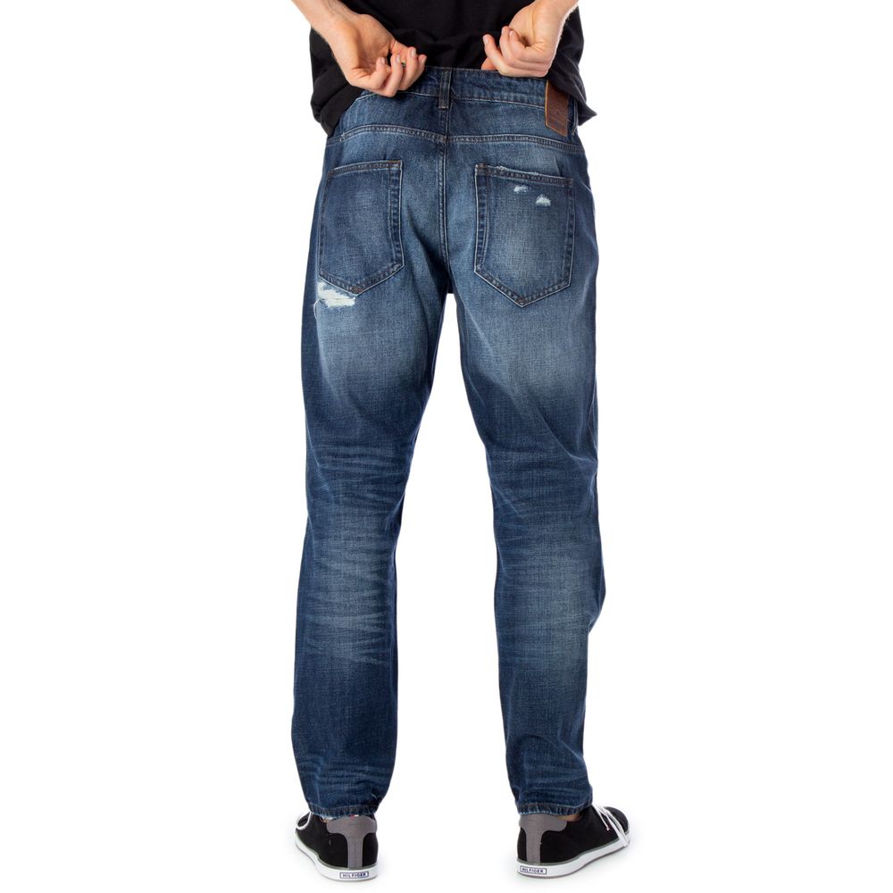 Only & Sons Blue Cotton Slim Fit Jeans