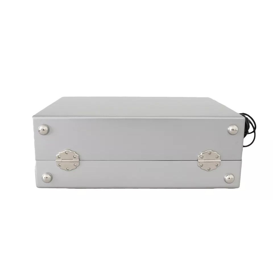 Dolce & Gabbana Silver Retro Radio Boombox Limited Edition Handmade Wood Bag