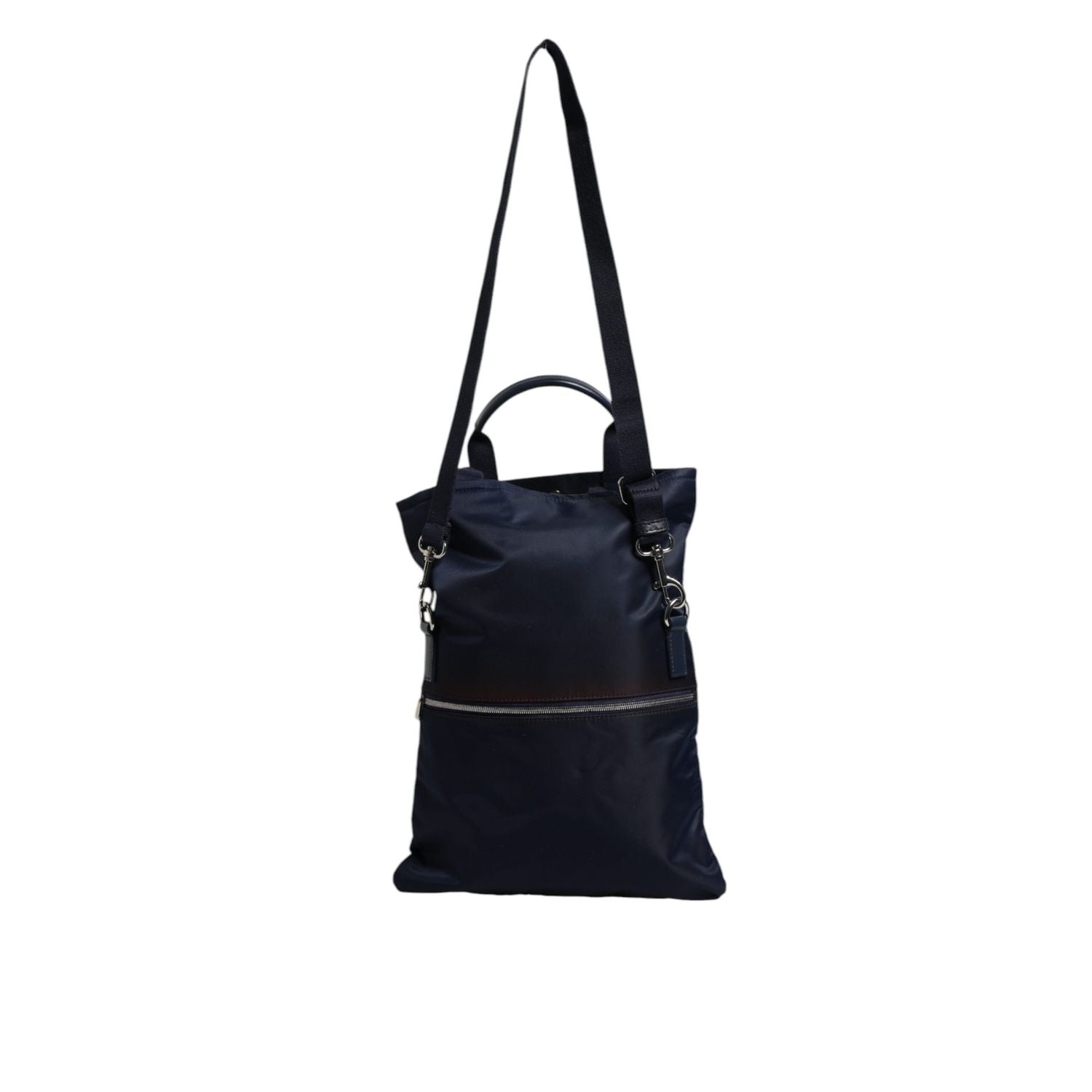 Dolce & Gabbana Dark Blue Nylon Shoulder Baby Tote Diaper Bag