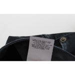 Cavalli Blue Cotton Stretch Baggy Relax Jeans