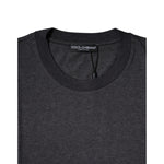 Dolce & Gabbana Dark Gray Crew Neck Short Sleeves T-shirt