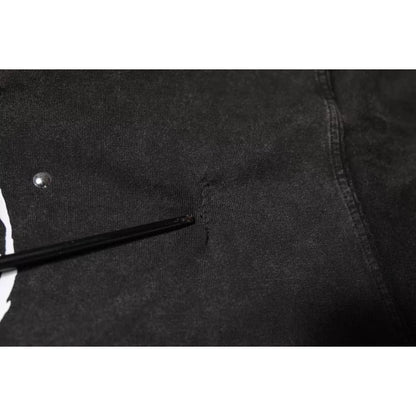 Dolce & Gabbana Gray Leopard Print Cotton Crew Neck T-shirt