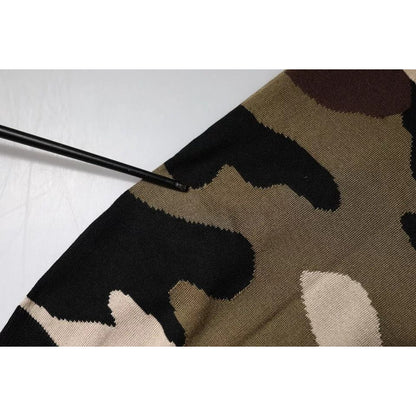 Dolce & Gabbana Multicolor Camouflage Collared Polo T-shirt