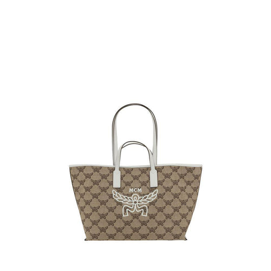 MCM Medium Himmel Tote Bag MCMWPFSAC02INBB-FBB-360