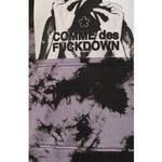 Comme Des Fuckdown Gray Cotton Men Sweater with Hood