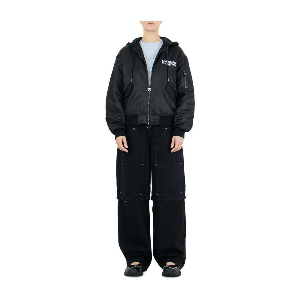Comme Des Fuckdown Black Nylon Jackets & Coat CO-14502-L
