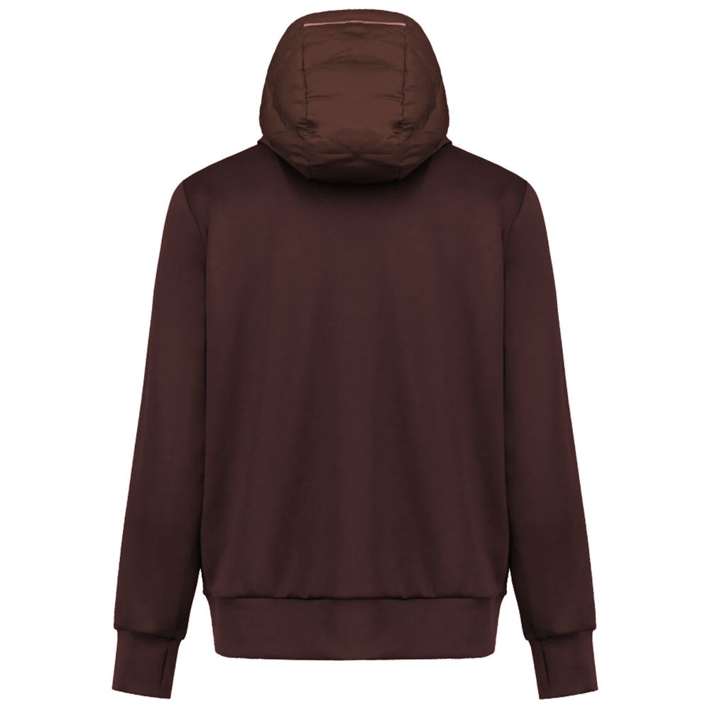 People Of Shibuya Brown Polyester Men Jacket