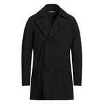 People Of Shibuya Black Recycled Polyester Men Trench Coat