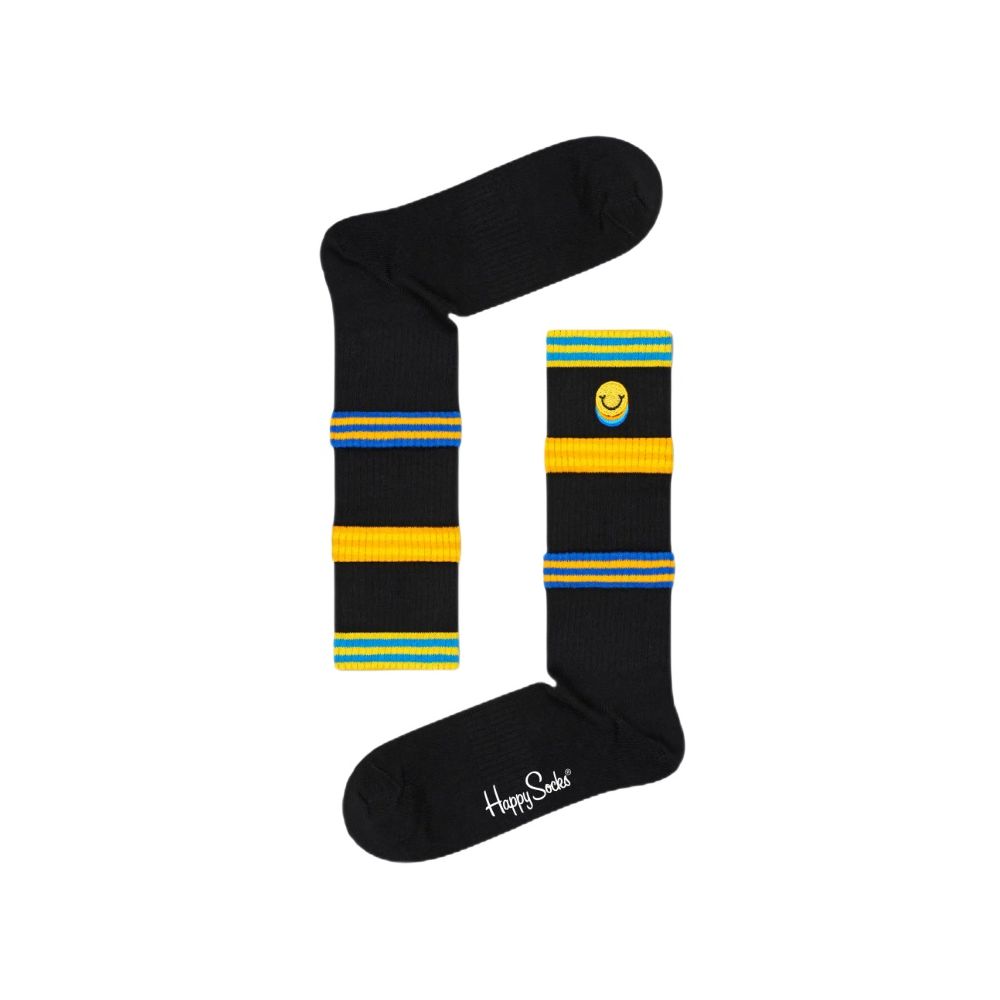Happy Socks Black Cotton Socks