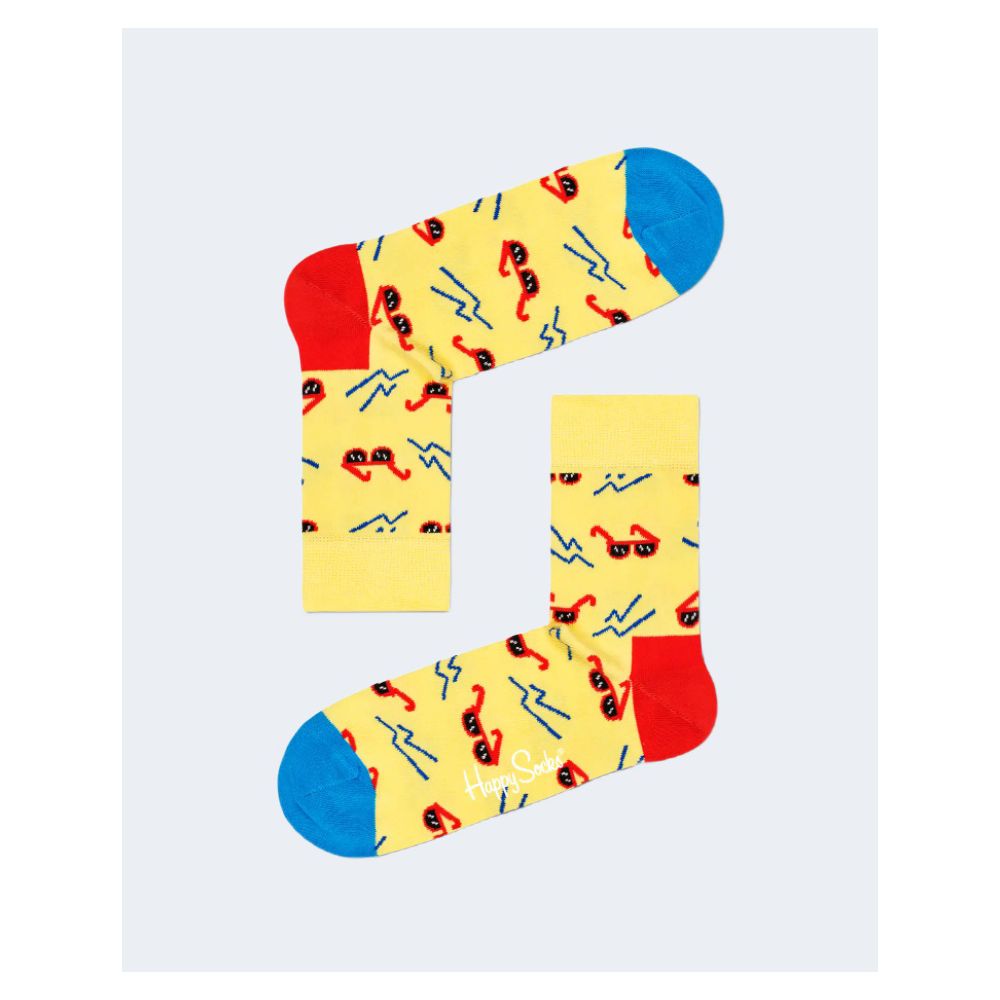 Happy Socks Yellow Cotton Socks