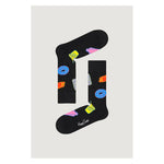 Happy Socks Black Cotton Sock