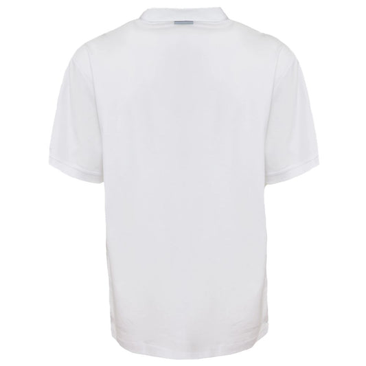 People Of Shibuya White Cotton Polo Shirt PE-14575-XXL