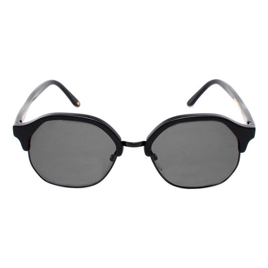 LGR Black Haircalf Sunglasses 1728,67434610848,Black,LGR,New with tags,Sunglasses,Unisex,Unisex Sunglasses - Sunglasses LGR LGZANZIBARBLACK22AC