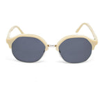 LGR White Acetate Sunglasses LGZANZIBARIVORY40AC