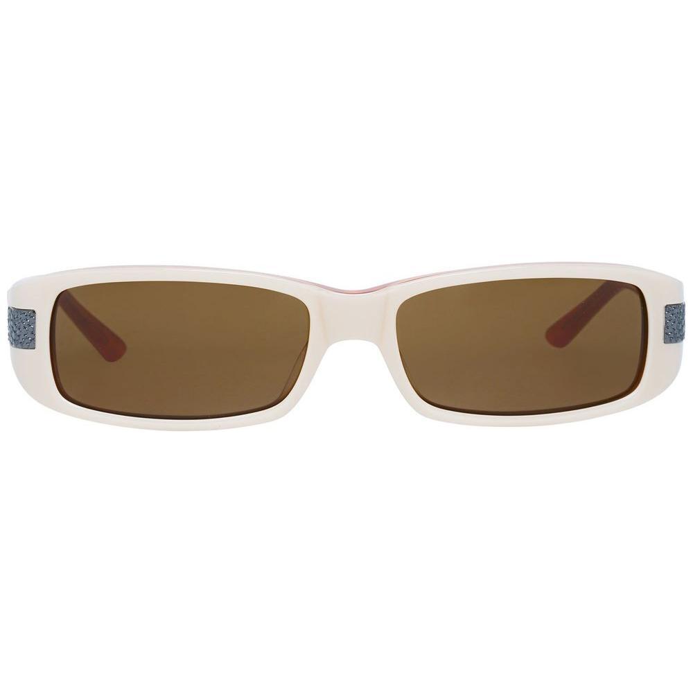 More & More Brown Plastic Sunglasses