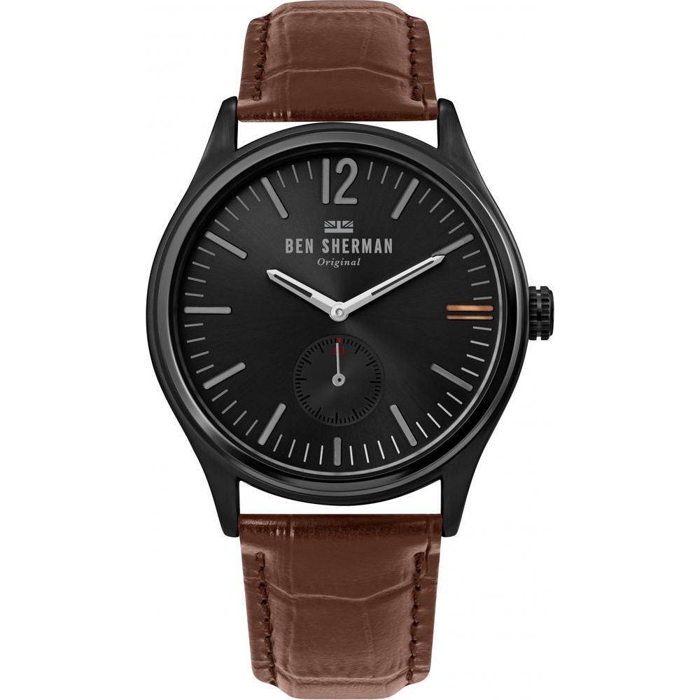 Ben Sherman Brown Leather Dress Watch