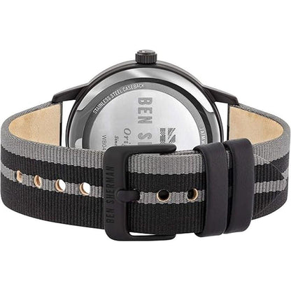 Ben Sherman Gray Fabric Bracelet Watch