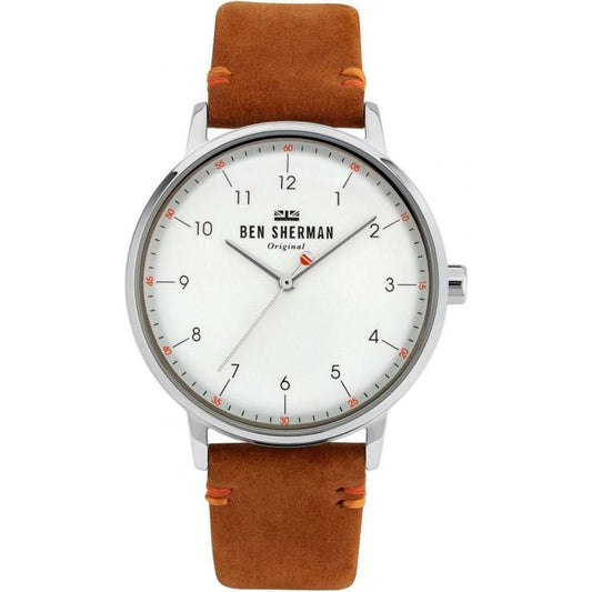 Ben Sherman Brown Fabric Watch 1728,67434610848,Ben Sherman,Brown,Men,New with tags,Watches,Watches for Men - Watches Ben Sherman BSWB043TAC