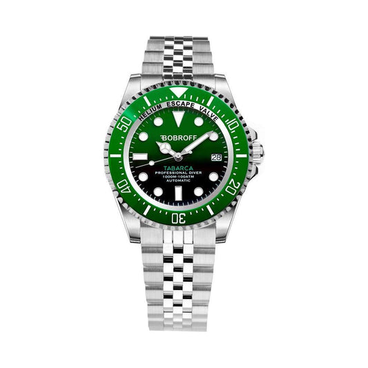 Bobroff Silver Stainless Steel Watch 1728,67434610848,Bobroff,Men,New with tags,Silver,Watches,Watches for Men - Watches Bobroff BOBF0002BVBFSTJAC