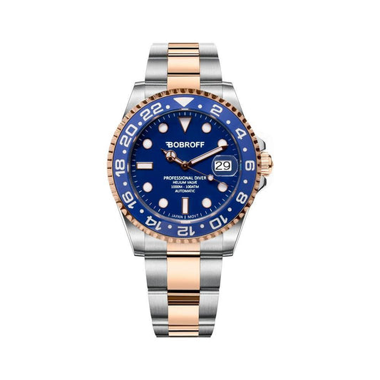Bobroff Silver Stainless Steel Watch 1728,67434610848,Bobroff,New with tags,Silver,Unisex,Unisex Watches - Watches,Watches Bobroff BOBF0006AC