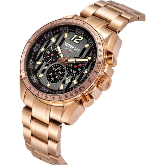 Bobroff Bronze Stainless Steel Watch 1728,67434610848,Bobroff,Bronze,Men,New with tags,Watches,Watches for Men - Watches Bobroff BOBF0016V2AC