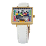 Bobroff White Leather Watch BOBF0036S013AC