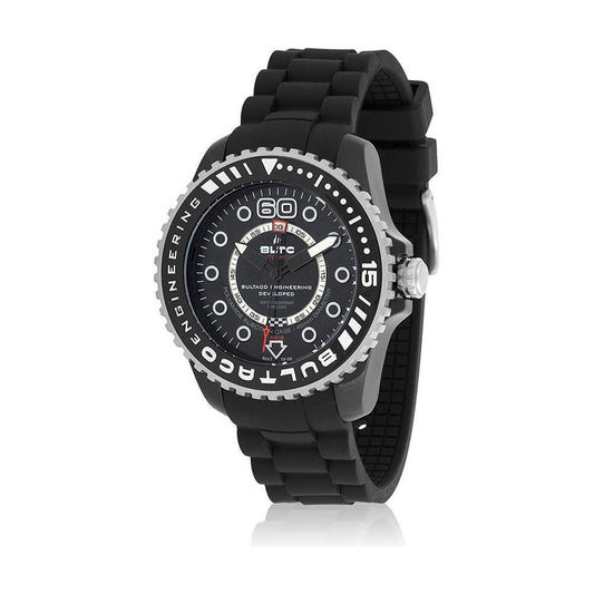 Bultaco Black Synthetic Watch 1728,67434610848,Black,Bultaco,Men,New with tags,Watches,Watches for Men - Watches Bultaco BUBLPB45ACB1AC