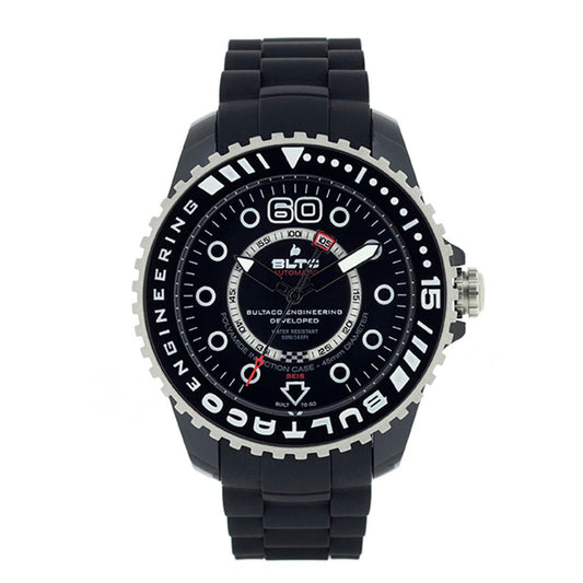 Bultaco Black Synthetic Watch 1728,67434610848,Black,Bultaco,Men,New with tags,Watches,Watches for Men - Watches Bultaco BUBLPB45ACB1AC