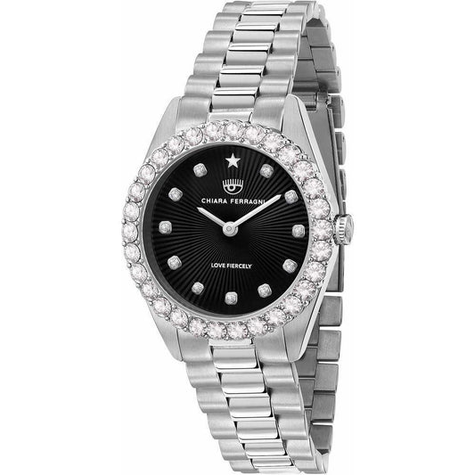 Chiara Ferragni Silver Stainless Steel Watch 1728,67434610848,Chiara Ferragni,New with tags,Silver,Watches,Watches for Women - Watches,Women Chiara Ferragni CFR1953100510AC