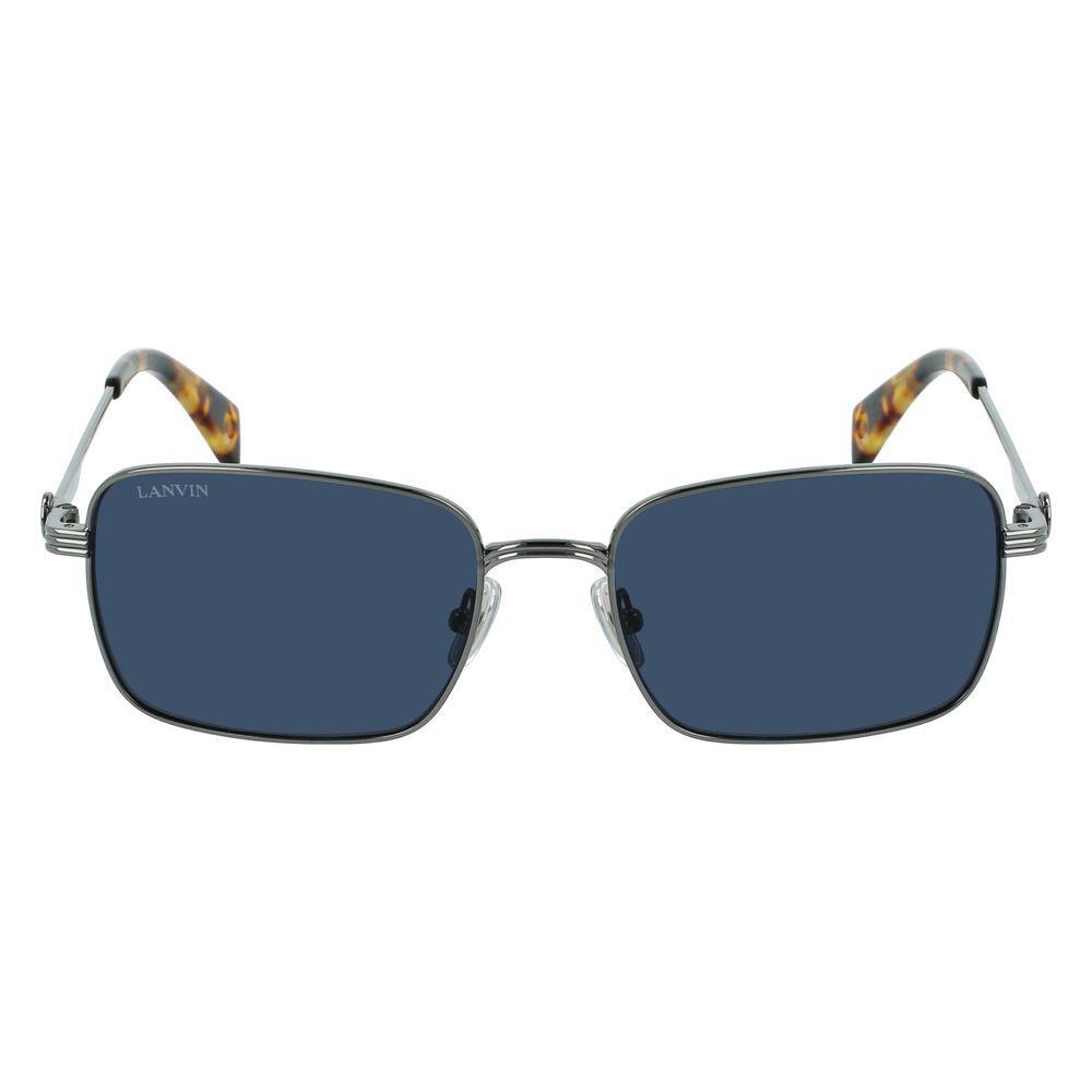 Lanvin Gray Metal Sunglasses LALNV104S050AC