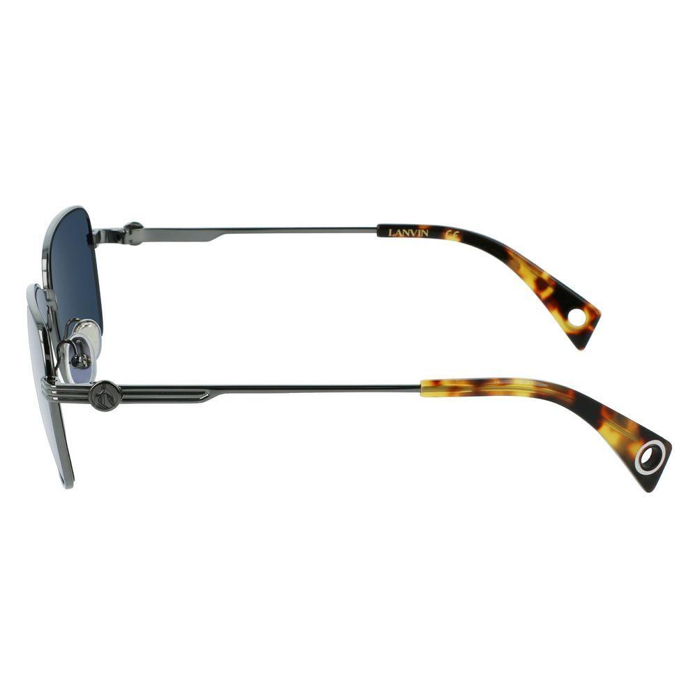 Lanvin Gray Metal Sunglasses LALNV104S050AC