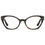 Moschino Bicolor Acetate Frames - Elegant women's eyewear with acetate material and stylish design, model MOS582-086 in color HVN.