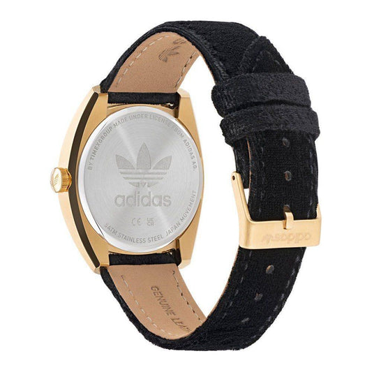 Adidas Black Leather Watch 1728,67434610848,Adidas,Black,New with tags,Watches,Watches for Women - Watches,Women Adidas ADAOFH22513AC