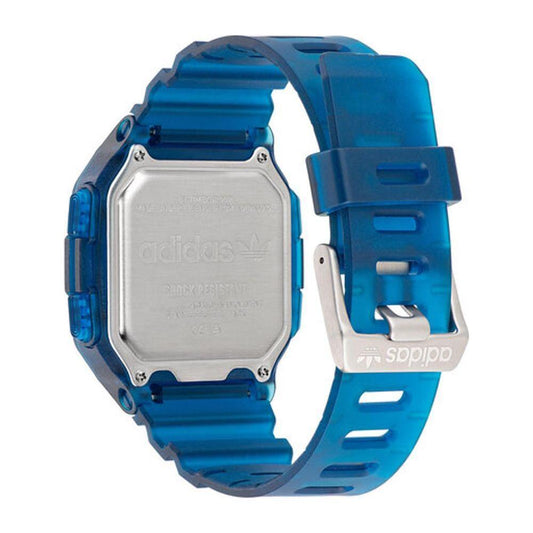 Adidas Blue Resin Watch 1728,67434610848,Adidas,Blue,Men,New with tags,Watches,Watches for Men - Watches Adidas ADAOST22552AC