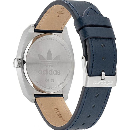 Adidas Blue Leather Watch 1728,67434610848,Adidas,Blue,Men,New with tags,Watches,Watches for Men - Watches Adidas ADAOSY22030AC