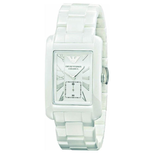 Armani White Ceramics Watch ARAR1408AC