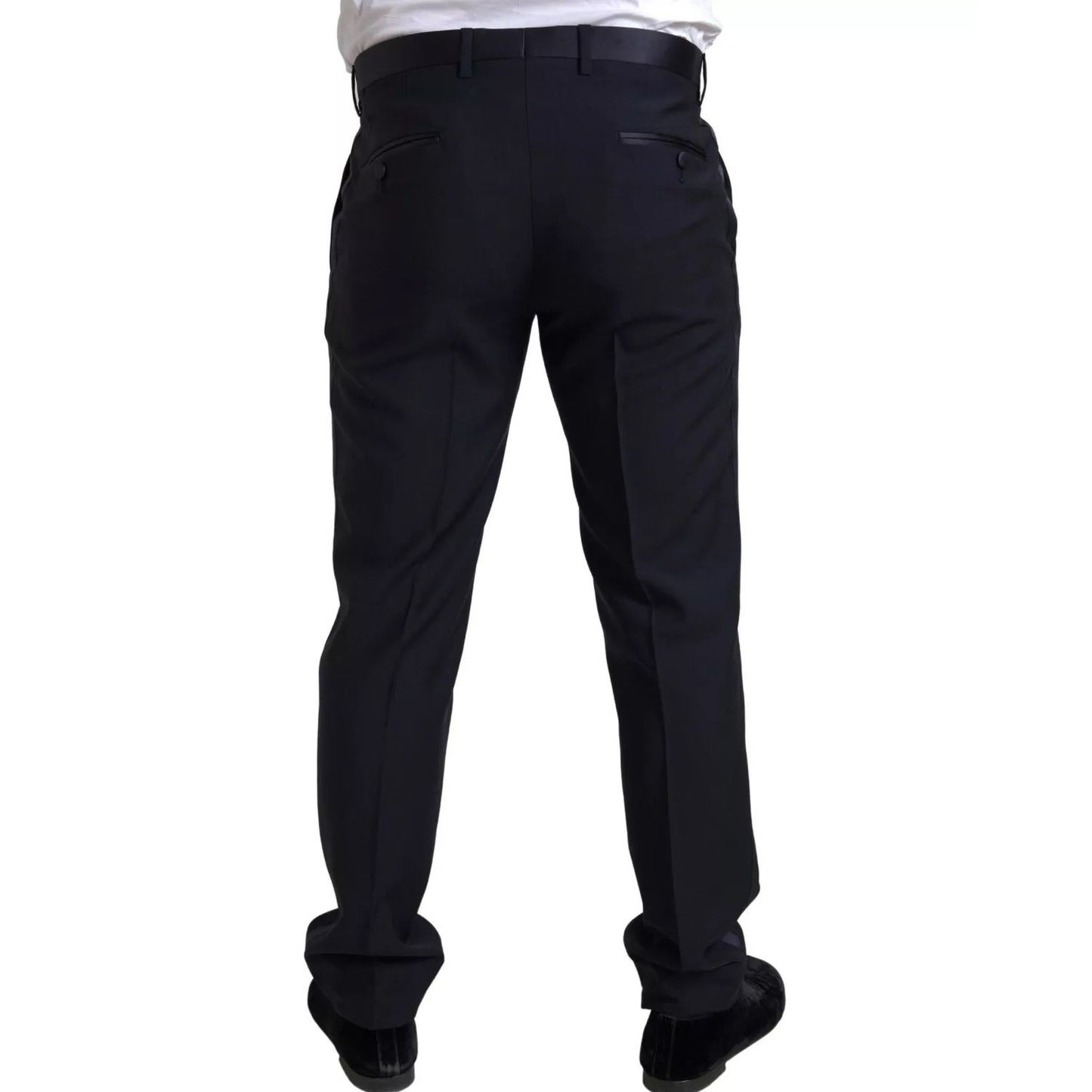 Dolce & Gabbana Black 3 Piece Single Breasted MARTINI Suit