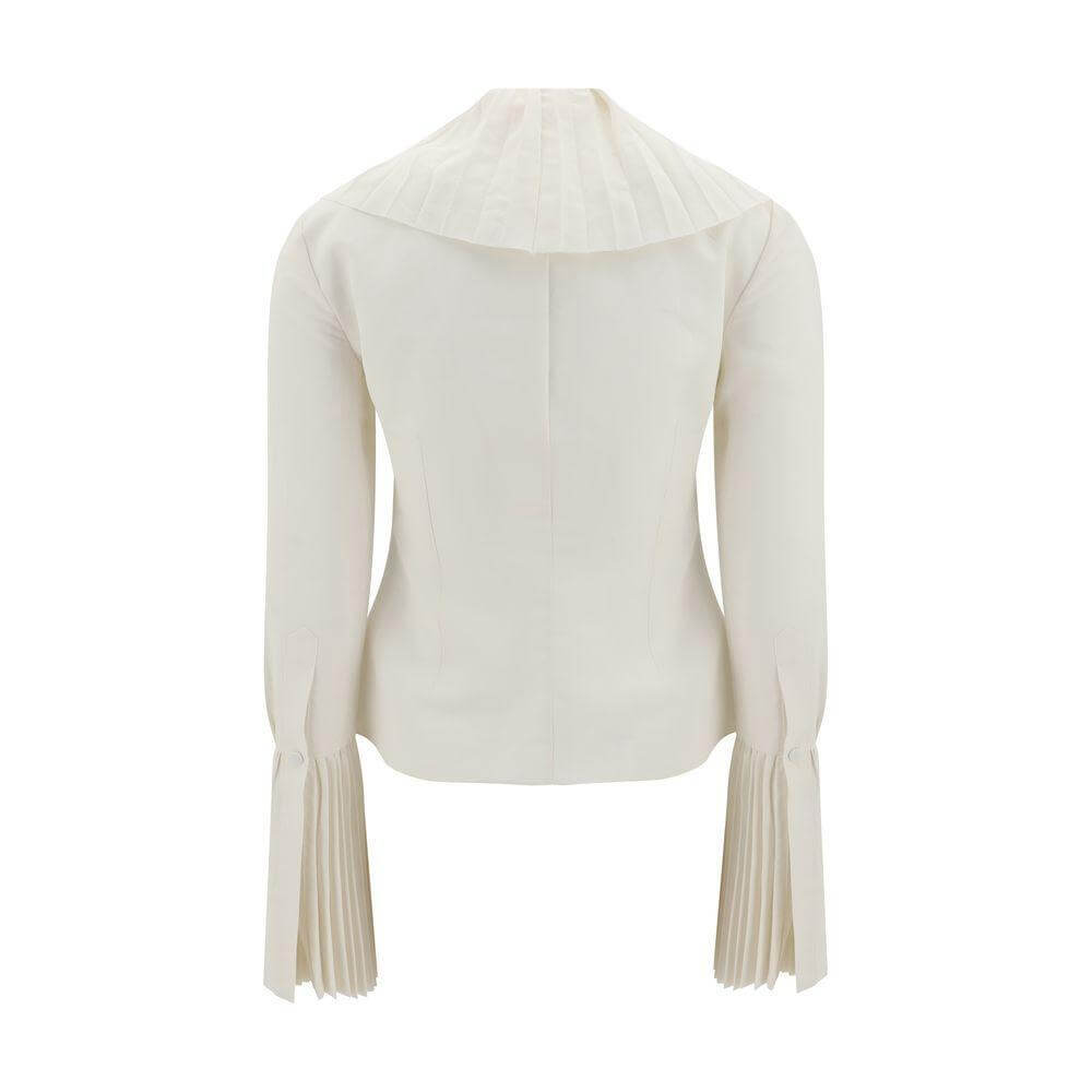 Alexander McQueen Ruffled Shirt AL-818373QEAF29015-IT42 | L