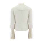 Alexander McQueen Ruffled Shirt AL-818373QEAF29015-IT42 | L