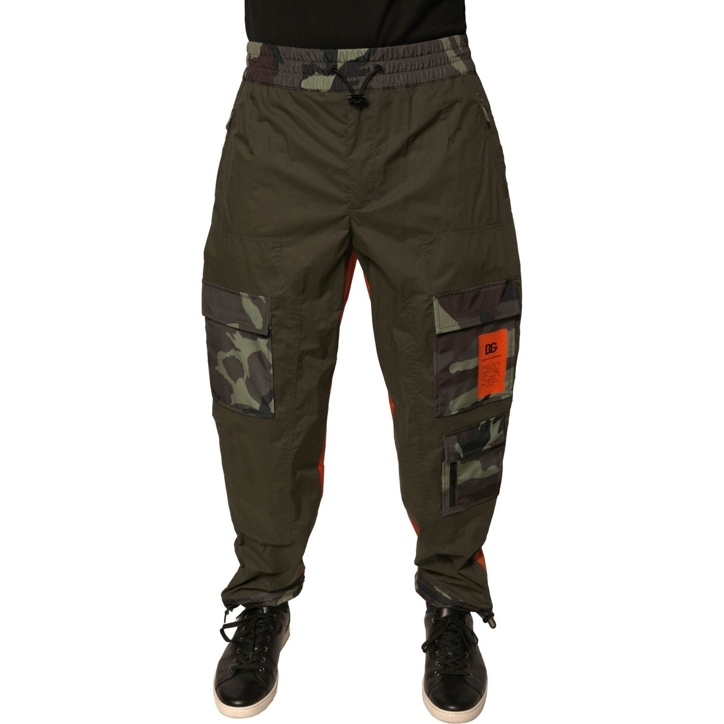 Dolce & Gabbana Multicolor Camouflage Jogger Cargo Pants